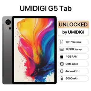 UMIDIGI G5 Tab 8GB 128GB 6000mAh 10.1" HD Octa Core Slim Android 13 Tablet New - Picture 1 of 9