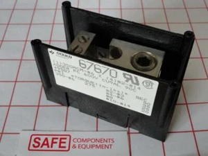 Gould 67670 Power Terminal Line Adder Block Box-to-Box 1-P x 4-Load ALUM B34-1 - Picture 1 of 5