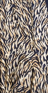 Tiger Print 100% Polyester 147cm - Picture 1 of 2