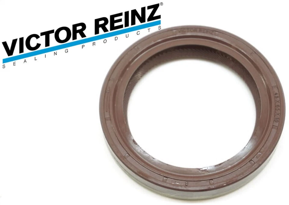Sello de manivela del cigüeñal para BMW E34 E36 E39 E46 delantero 48 X 65 X 10 Victor Reinz Foto 1 de 2