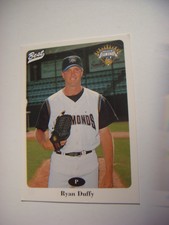 1996 RYAN DUFFY LETHBRIDGE BLACK DIAMONDS BASEBALL CARD FREE CAN SHIPPING