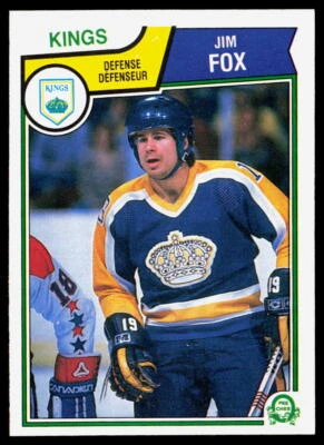 Jim Fox 1983-84 O-Pee-Chee #154 NMT - Image 1 of 2