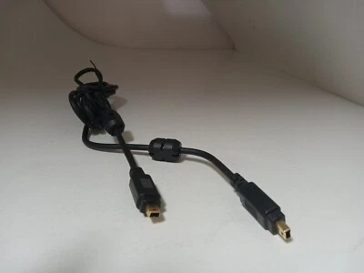 NEW 6 FOOT 6 FT FIREWIRE I-LINK DV CABLE 4 TO 4 PIN for PLAYSTATION 2 PS2 #S24 - Image 1 of 3