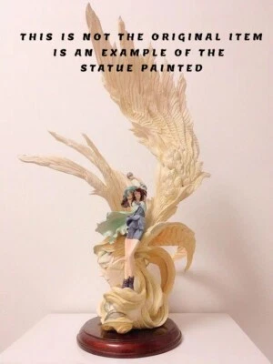 Final Fantasy VIII 8 Rinoa and Siren Resine Statue NEW UNPAINTED - Imagen 1 de 4