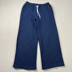 Pantalones deportivos vintage Polo Ralph Lauren para mujer S pierna ancha salón años 90 polar - Imagen 1 de 9