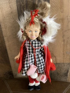 How The Grinch Stole Christmas Cindy Lou Who Puppe Whobilation Hair Doll 14" 2000 - Bild 1 von 13