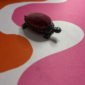 Rare Antique Solid Silver Saunders & Shepherd Tortoise / Turtle Pin Cushion 1908 - Picture 1 of 8