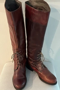 Vtg Nicole Tall Soft Leather Riding Boots Women’s 8 - Picture 1 of 10