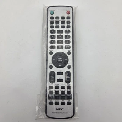 Control remoto genuino NEC RU-M124 para monitores/televisores NEC MultiSync P404 V554 OEM Foto 1 de 4