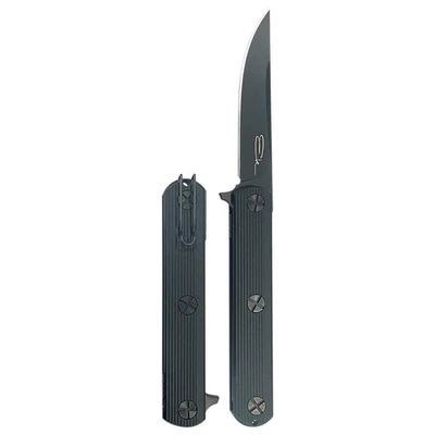 KA-BAR 4" Ek Folding Knife - Black - Image 1 of 2