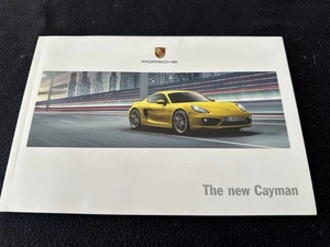 2014 2015 Porsche Cayman & Cayman S Brochure 981 1st Year Delux US Sales Catalog - Picture 1 of 10