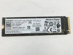Western Digital SN730 256GB NVMe PCIe Gen3 x 4 SSD SOLID STATE DRIVE - Bild 1 von 1
