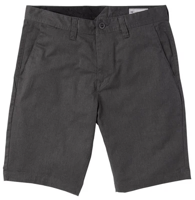 Volcom Frickin Modern 21" Stretch Walk Shorts - Charcoal Heather - New - Image 1 of 2