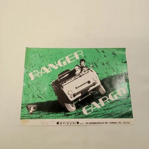 Brochure Ranger Cargo foglio singolo 33x25 cm ondulazioni - Foto 1 di 2