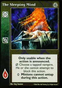 The Sleeping Mind [Third set] - VTES card - Foto 1 di 2
