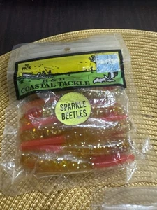 H&H Coastal Tackle Minnows Soft Swimbait Sparkle Orange Tail - Picture 1 of 2