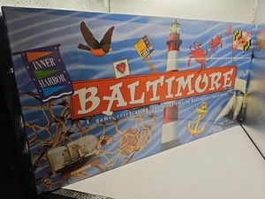 NEW SEALED VINTAGE BALTIMORE IN A BOX BOARD GAME MONOPOLY STYLE GAME - Picture 1 of 5