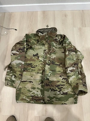 Army USAF OCP Multicam Parka ECWCS APECS Jacket Size Small  Regular Goretex - Image 1 of 4