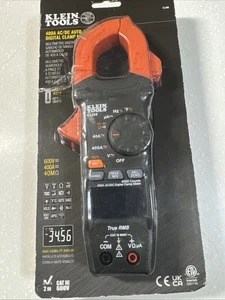 Klein Tools CL390 Misuratore digitale a morsetto automatico (NUOVO SCATOLA APERTA/TESTATO FUNZIONANTE - Foto 1 di 4