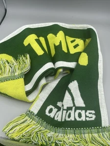 Portland Timbers Adidas Fußball Schal 60" x 7" MLS hellgrün, dunkelgrün & weiß - Bild 1 von 5