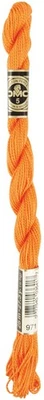 DMC Pearl Cotton Skein Size 5 27.3yd Pumpkin - Image 1 of 2