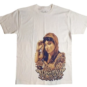 Black Flys Mens Graphic Tee White Sz Large NWOT - Picture 1 of 4