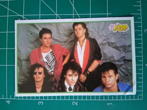 1986 Spanish Superpop El Alboom Music paper card #30 DURAN DURAN GROUP BAND - Bild 1 von 2
