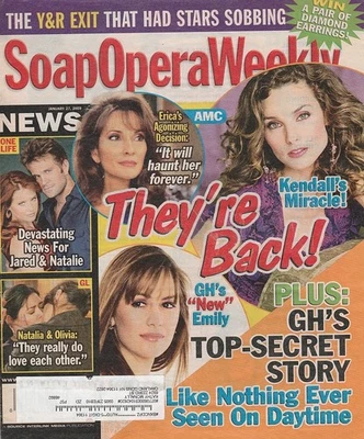 Soap Opera Weekly Jan 27, 2009 ASHLEY JONES-TRUE BLOOD-DON DIAMONT GOODBYE PARTY - Image 1 of 3