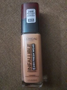 L'Oreal Infallible 24Hr Fresh Wear Foundation #505 Toffee. Exp. 9/23 Sealed. - Picture 1 of 1