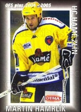 2004-05 Czech OFS Assist Leaders #9 Martin Hamrlik