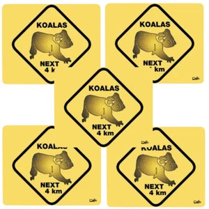 5x Mauspad Koala Mausmatte Maus Pad Büro Unterlage Outback Australien Australia - Bild 1 von 2