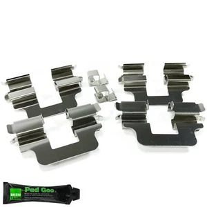 REAR BRAKE PAD FITTING KIT RATTLE SHIMS FITS: FIAT 500 1.4 TURBO ABARTH BPF1245R - Picture 1 of 1