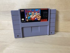 Super Punch Out Super Nintendo SNES Video Game Cartridge Tested Works Authentic