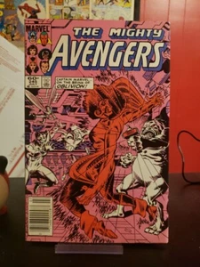 The Mighty Avengers #245 (1985, Marvel) Newsstand Edition - Picture 1 of 2