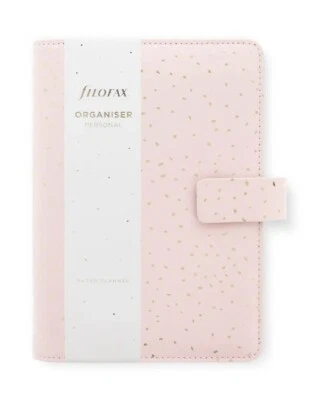 Filofax Confeti Rosa Organizador Personal Planificador Agenda Calendario en Cuarzo Rosa Foto 1 de 4