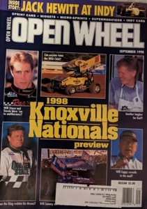 Open Wheel Magazine Sept 1998 Knoxville Nationals Anderson Speedway Little 500 - Imagen 1 de 4