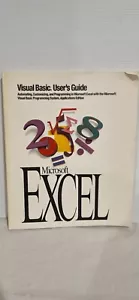 Microsoft Excel 4.0 Visual Basics Users Guide 1993 Vintage Computer Programming - Picture 1 of 6