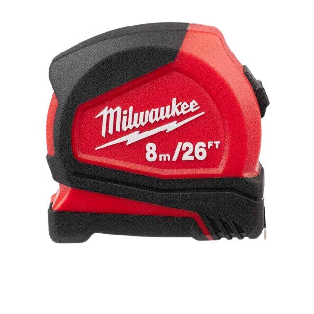 Milwaukee Tool 48-22-6626 8 M/26 Ft. Compact Tape Measure - Image 1 of 1