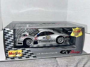 1/18 MAISTO MERCEDES-BENZ GT RACING CLK-GTR WARSTEINER D2 #1 Webber Schneider - Picture 1 of 22