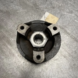 OEM GOOD USED KUBOTA DIESEL D662E CRANKSHAFT PULLEY - Picture 1 of 4