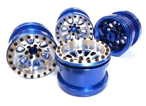 Billet Machined 12 Spoke Wheel Set (4) for Axial 1/10 Yeti Rock Racer - Picture 1 of 1