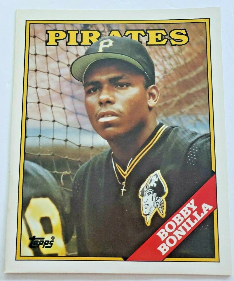Topps Duo Tang Baseball Pittsburgh Pirates Mike Dunne Two Pocket Folder 1988