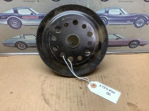 64 65 66 67 1968 Corvette Small block CRANKSHAFT PULLEY 3755820 BC OEM GM - Picture 1 of 4