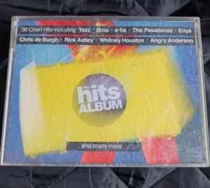 THE HITS ALBUM - Double Cassette - RICK ASTLEY, WHITNEY HOUSTON, YAZZ, - Used - Picture 1 of 7
