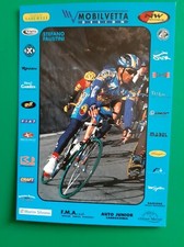 CYCLISME carte cycliste STEFANO FAUSTINI équipe MOBILVETTA NORTHWAVE 1999