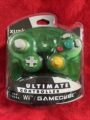 Nintendo GameCube Controller Jungle Green XYAB Branded Wired New and Sealed - Image 1 of 2