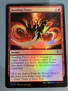 MTG Rending Flame Foil Innistrad VOW NM - Picture 1 of 1