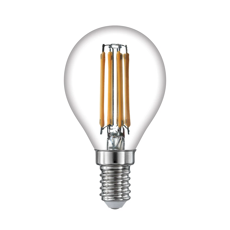 Pack of 5 TIME LED Native Golf Ball 4W E14 Dimmable LED Filament Lamp - Image 1 of 1