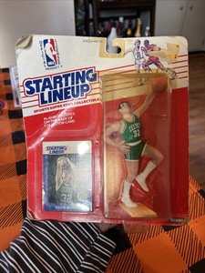 1988 Kenner KEVIN MCHALE STARTING LINEUP FIGURE & CARD See Pics.