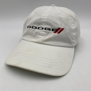 Dodge White Men's Baseball Caps for 